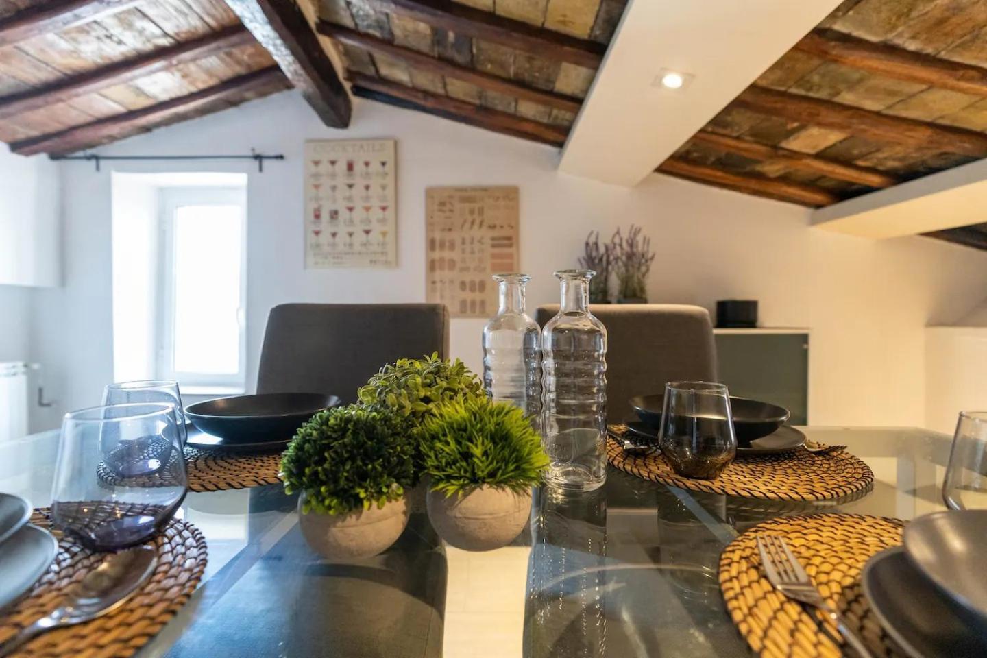 15 Min From Piazza Venezia Skyline Sanctuary In Trastevere Exterior photo