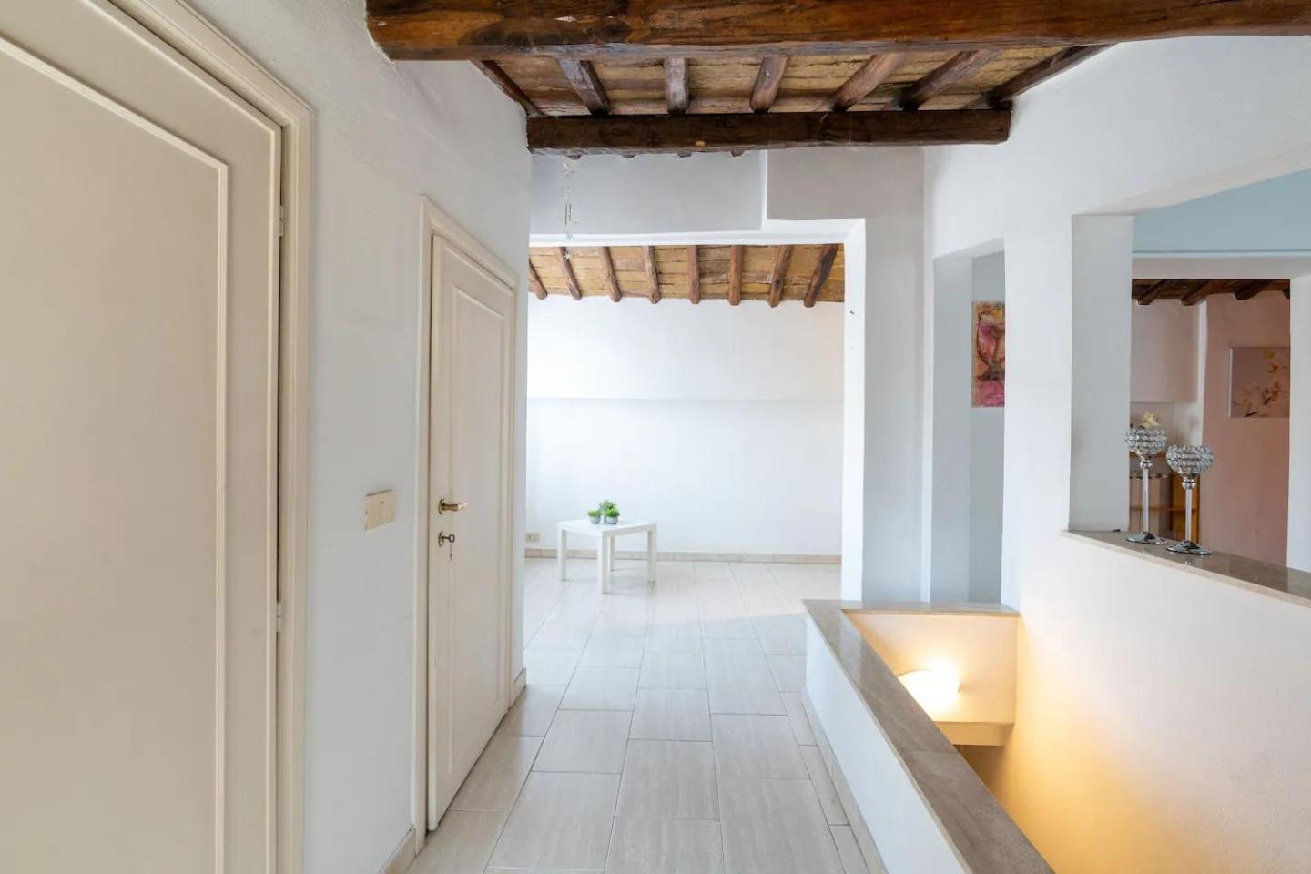 15 Min From Piazza Venezia Skyline Sanctuary In Trastevere Exterior photo