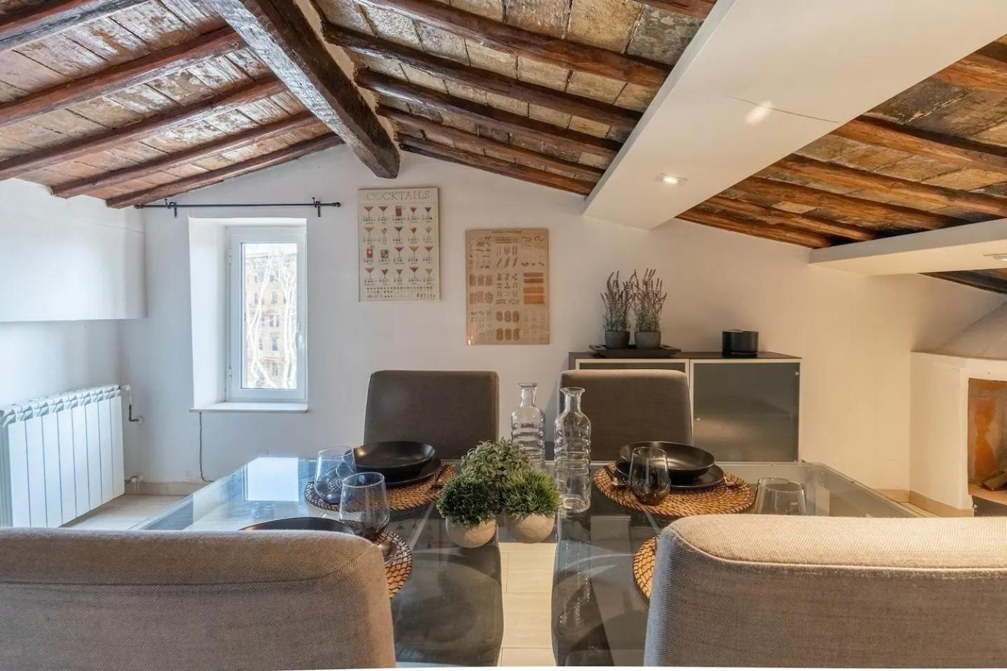 15 Min From Piazza Venezia Skyline Sanctuary In Trastevere Exterior photo
